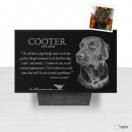 Personalized 16x10x1" Pet Memorial Stones
